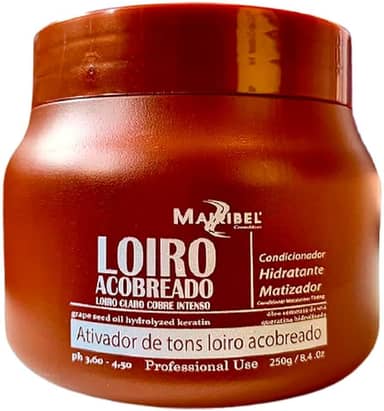 Mascara Matizadora Loiro Acobreado Mairibel 250g