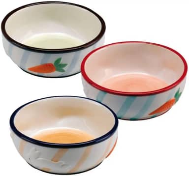 Ferplast PA 1089, Tigela para Hamster, 0,36 Litro, Cerâmica Ferplast para Roedores e outros animais pequenos, Variado