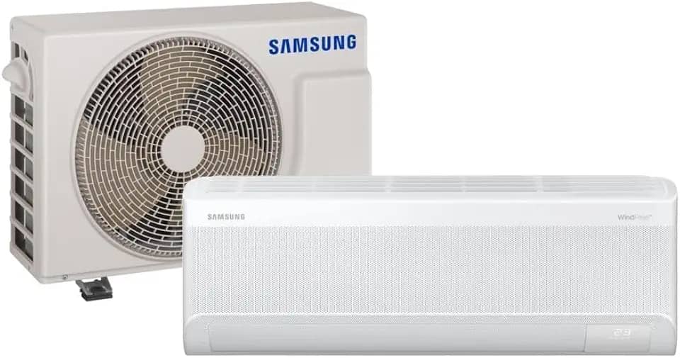 Ar Condicionado Split Hi Wall Inverter Samsung WindFree AI 12000 BTU/h Frio AR12DYFAAWKNAZ – 220 Volts