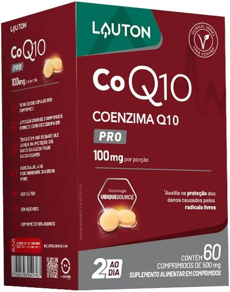 Coenzima Q10 Pro 100mg por porção (Clinical Series) - Lauton