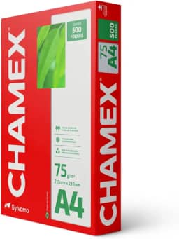 Chamex - Papel Sulfite, A4, 75g, 500 folhas