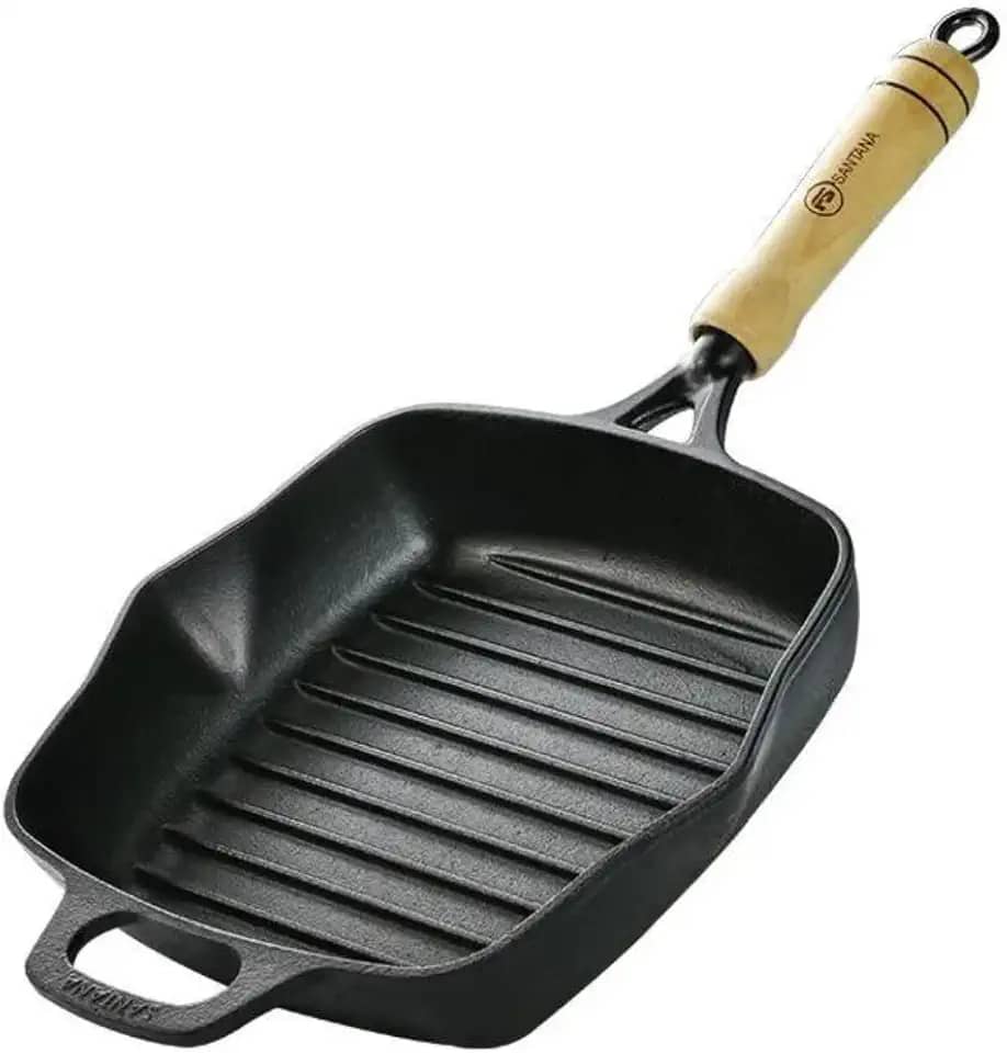 Bifeteira Alta Grelhada de Ferro Fundido - Santana