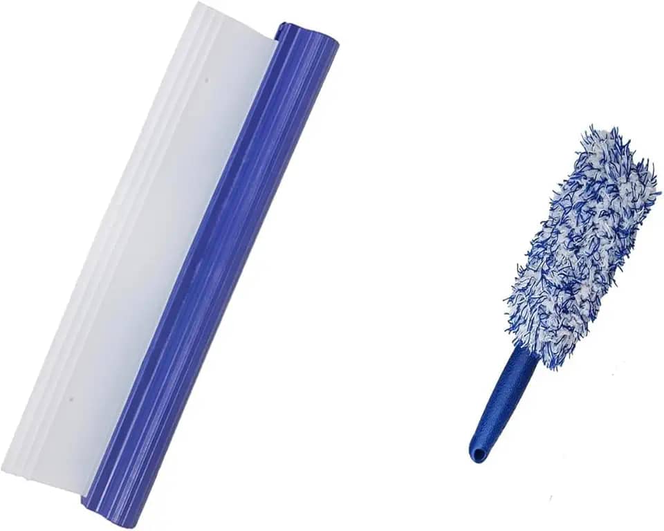 Rodo de carro de 30,5 cm, lâmina de água para limpeza de carro, lâminas de rodo de água, super flexível, rodo de silicone para carro, trailer, caminhões