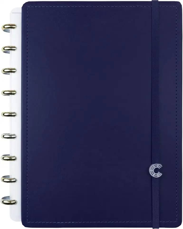 Caderno Inteligente, Médio, Intense Blue, 190x255 mm, 80 Folhas