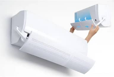 Defletor para Ar Condicionado - Direcionador de Ar Ajustável, Controle de Ângulo, Anti-vento Frio Direto, Tamanho Ajustável de 56 a 103CM Modelo Universal