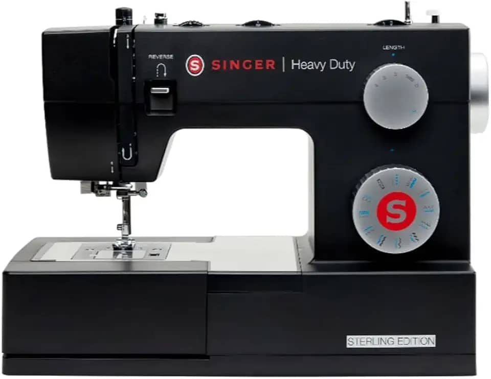 Singer Máquina de Costura HD4423 Sterling 110V | 23 Pontos, Casa de Botão, Braço Livre, Velocidade de até 1.100 Pontos/Min, Iluminação LED | Ideal para Todos os Projetos