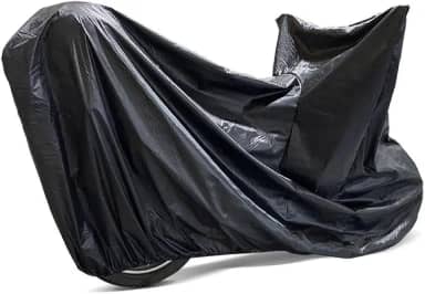 Capa de Cobrir Moto Ideal Para Motos Big Trail com Baú Impermeável Térmica Totalmente Forrada na parte Interna, de Couro Anti Risco, Chuva, Sol, Unha de Gato e Poeira Pode Usar com Moto Quente