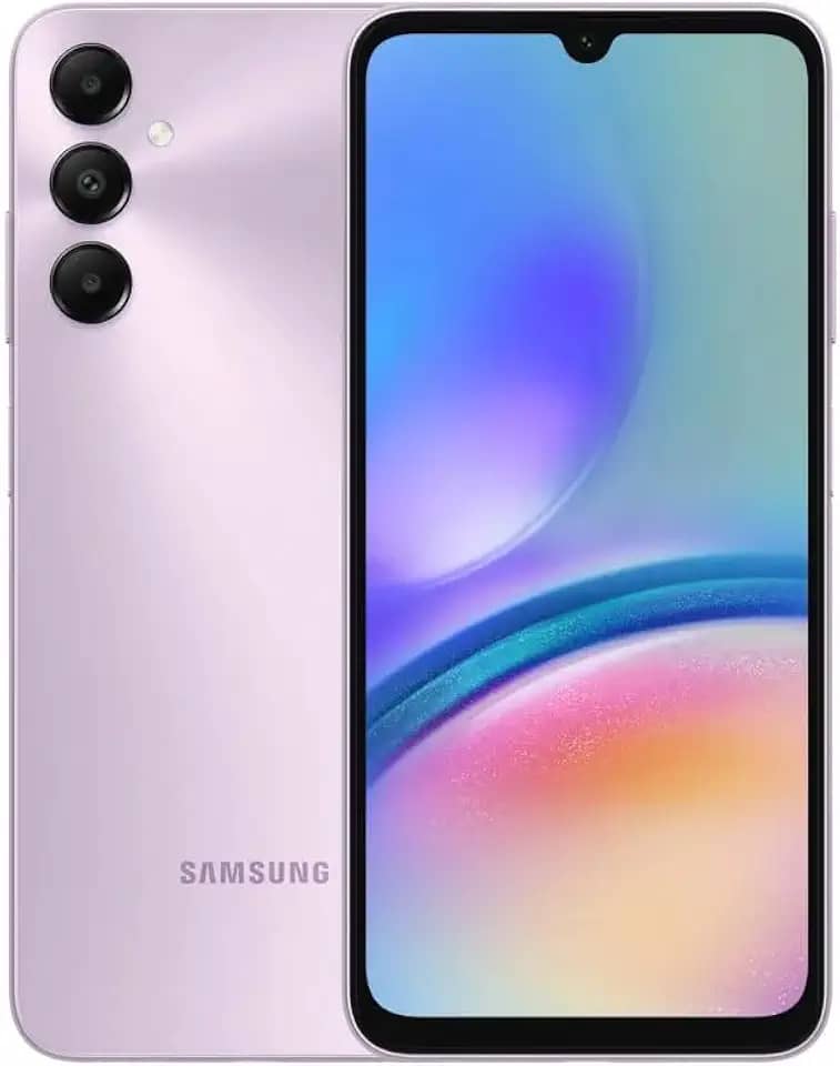 Smartphone Samsung Galaxy A05s 6,7 Tela Infinita 128GB + 6GB RAM Tela Infinita de 6.7" 50MP + 2MP + 2MP, Processador Octa-Core, Bateria de longa duração - Violeta