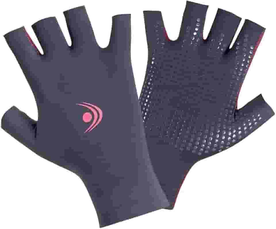 Luva FishingCo. UFP50+ Meio Dedo Proteção Solar e Conforto Esportes ao Ar Livre CLIP