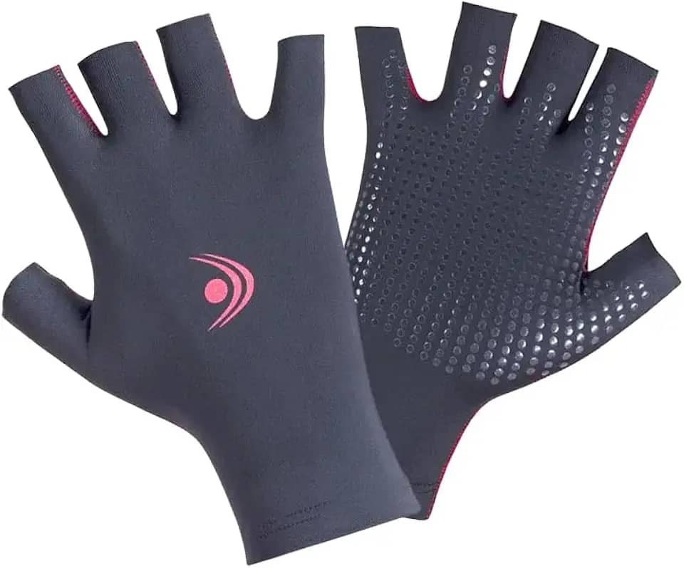 Luva FishingCo. UFP50+ Meio Dedo Proteção Solar e Conforto Esportes ao Ar Livre CLIP