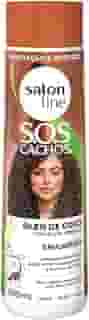Salon Line, Shampoo, SOS Cachos, Coco, Hidratação Nutritiva, Vegano - Cabelos Ondulados, Cacheados e Crespos, 300 ml