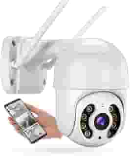 Câmera de Segurança Wi-Fi Externa IP A8 – Prova d’Água com Visão Noturna Infravermelha e Monitoramento em Tempo Real Premium