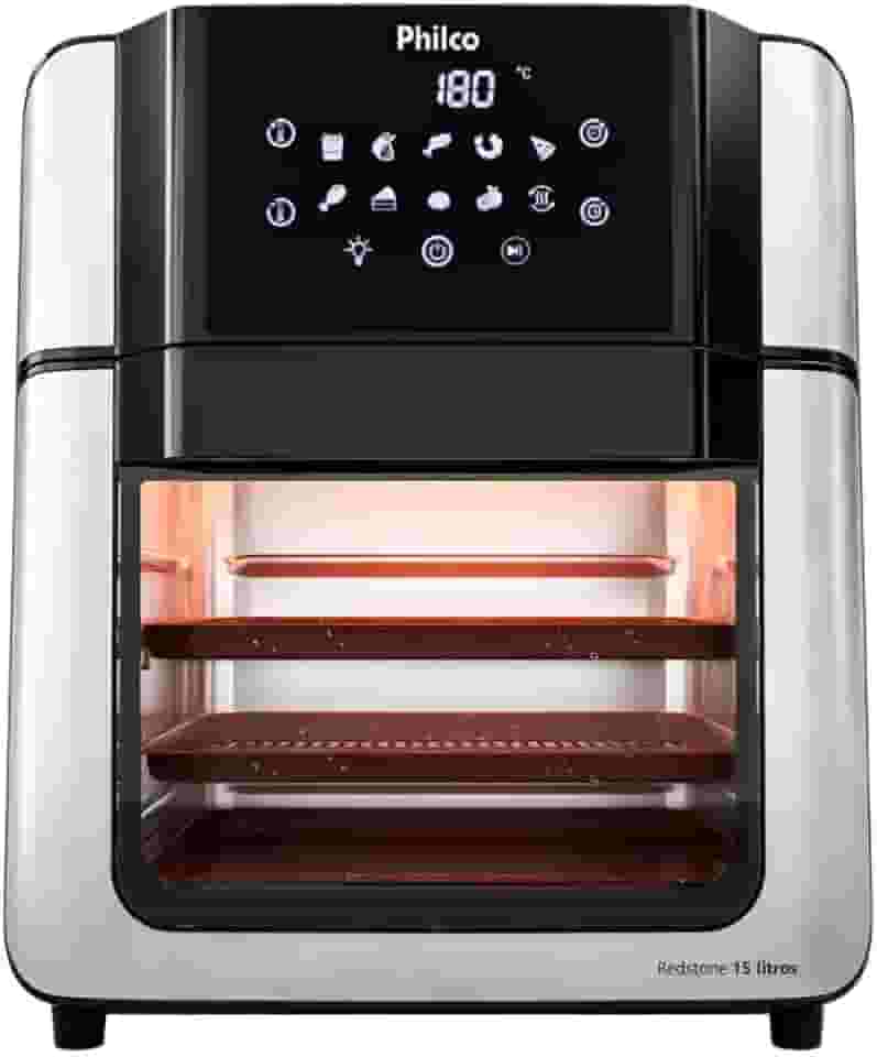 Fritadeira Air Fryer Oven Philco 15L Painel Digital PAF15A 127V