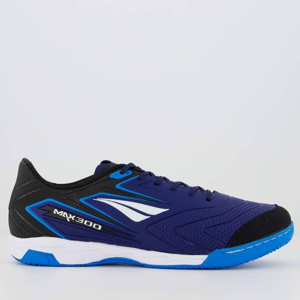 Chuteira Penalty Max 300 Futsal Laranja e Branca