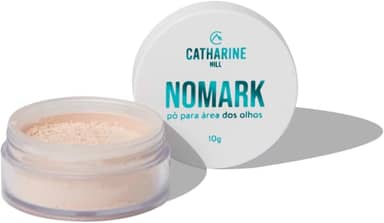 Catharine Hill - Pó Translúcido Área dos Olhos Nomark - | Ultrafino, Fixa o Corretivo, Ilumina Naturalmente, Suaviza Linhas Finas – Acabamento Leve e Radiante - Cor 06
