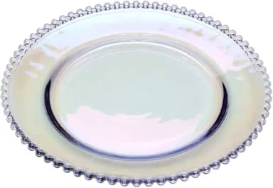WOLFF - Sousplat de Cristal Rainbow 32cm - Linha Pearl
