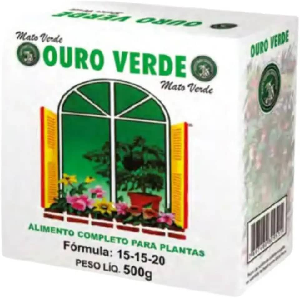Fertilizante Ouro Verde – Crescimento Saudável - Equilíbrio e Vitalidade Vegetal