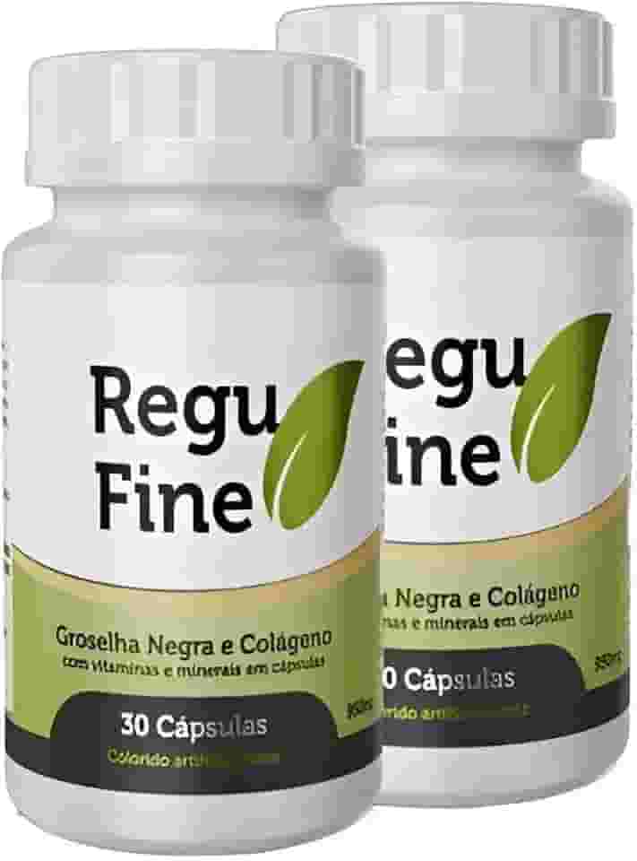 02 Frascos Regu Fine Groselha Negra