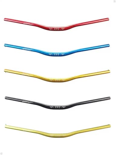Guidão Mtb Bike 29 Alumínio 780mm 31.8mm Curvo Xc Cores (Dourado)