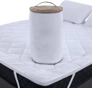 Pillow Top Solteiro Extra Macio Toque de Pluma em Fibra Siliconada 600g/m2 88x188cm BF Colchões