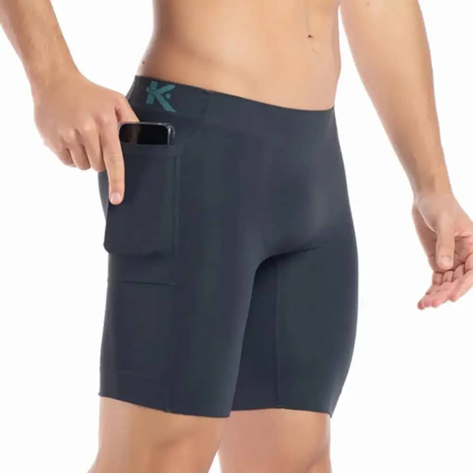 Bermuda Térmica Masculina para Corrida, com Bolso Lateral, Keeper