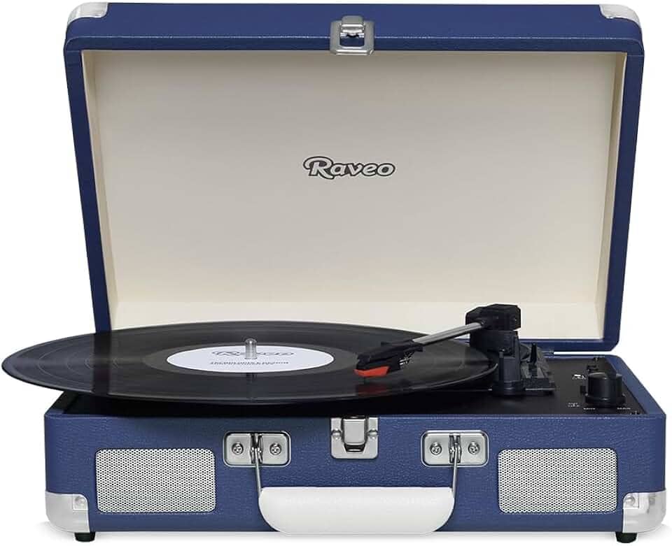 Vitrola Chrome Navy com Usb e Bluetooth, Bivolt