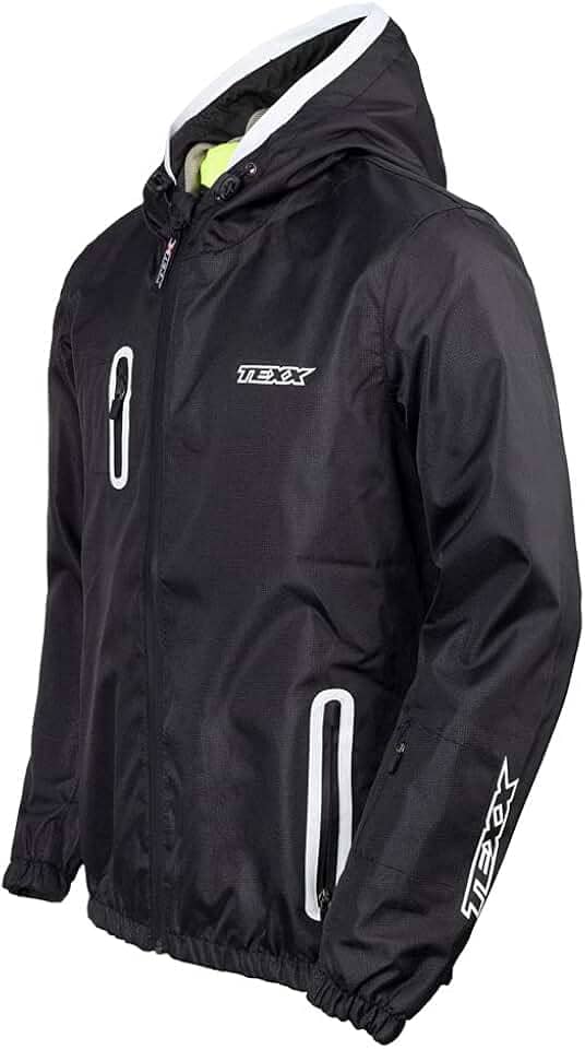 Jaqueta Texx Corta Vento Neon Preto