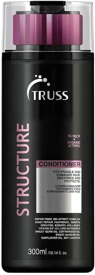 Truss Condicionador Structure | Reparação Intensa e Fortalecimento para Cabelos Danificados | 300ml