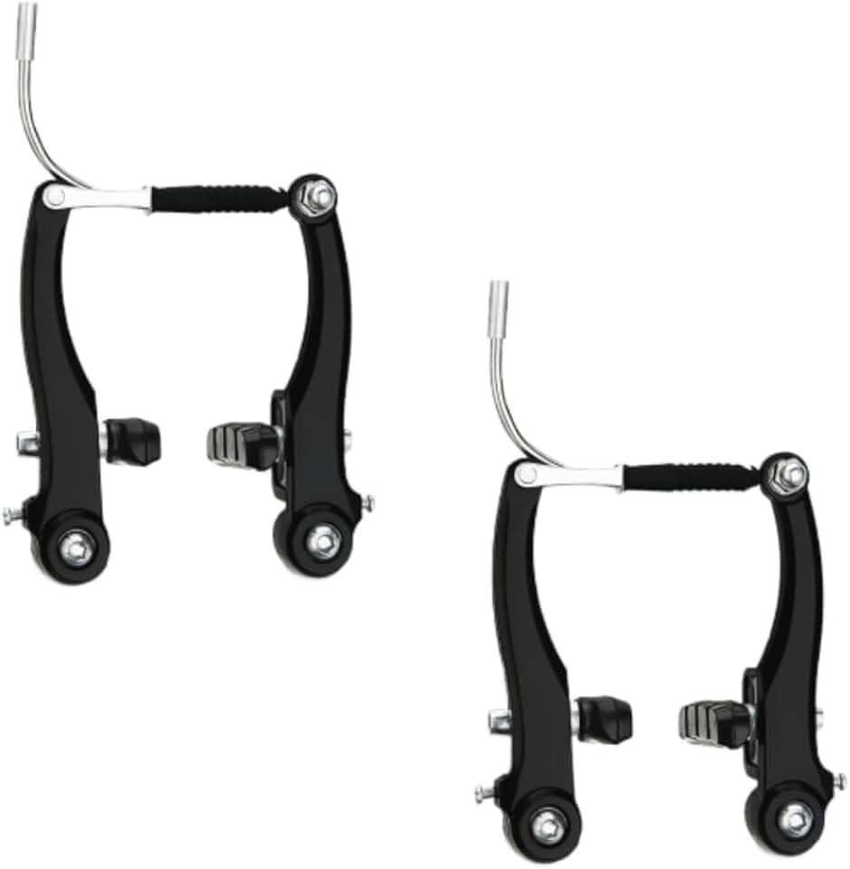 Freio Bicicleta V-BRAKE Aluminio Preto Fosco Diant + TRAS (logan)