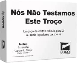 Buró, Nós Não Testamos Este Troço, Jogo Rápido e Divertido