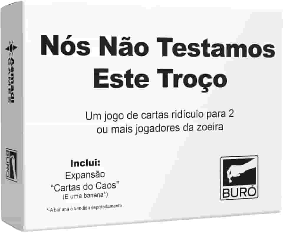 Buró, Nós Não Testamos Este Troço, Jogo Rápido e Divertido