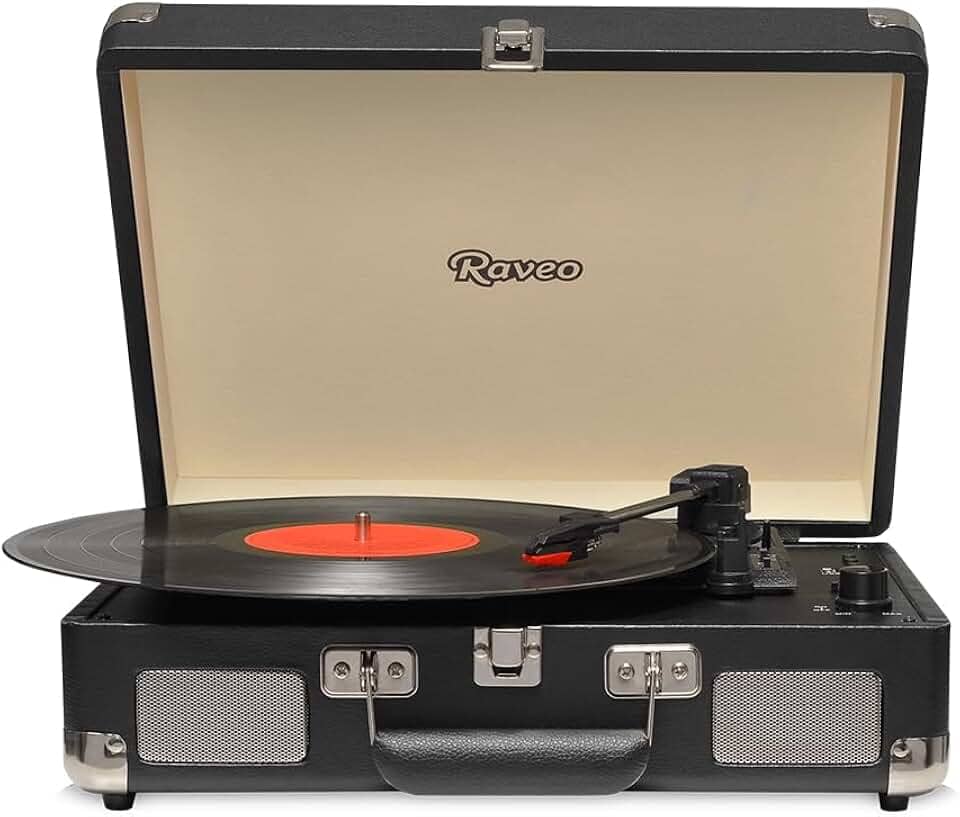 Vitrola Chrome Black com Usb e Bluetooth, Bivolt