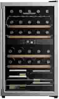 Adega Climatizada Brastemp Dual Zone 33 Garrafas Inox Bzb33beana - 127v