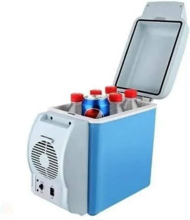 Mini Cooler Geladeira para Carro 7,5L Portatil 12v Camping Viagem Refrigera e Aquece
