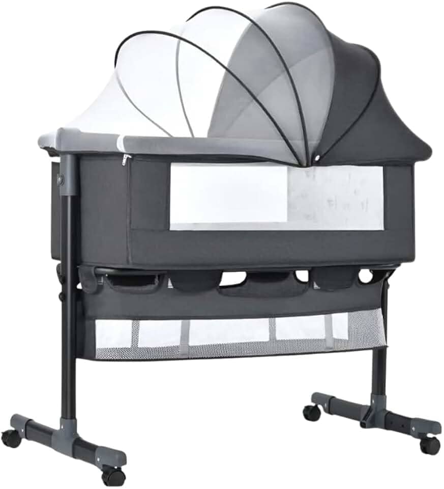 Berço Portátil Bebê Acoplado Co-Bed Connect Maxi baby (Grafite)