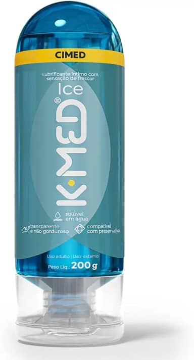 K-MED Ice Gel Lubrificante Íntimo 200g