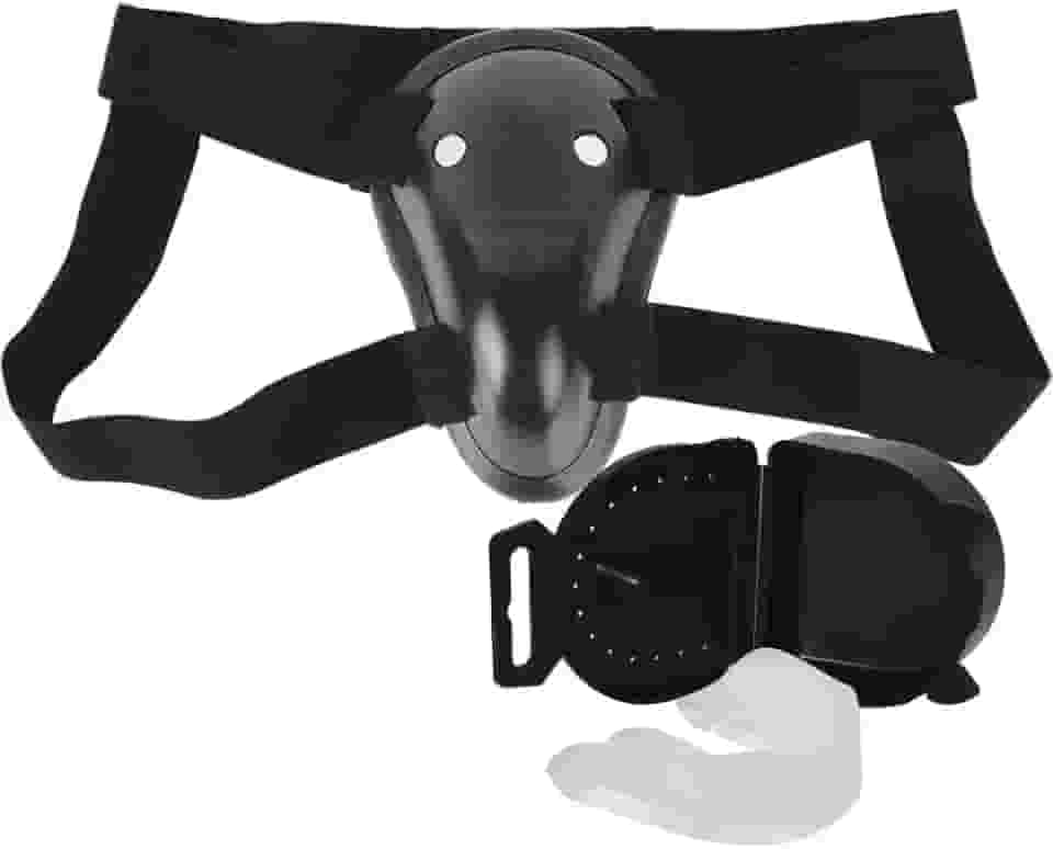 Protetor Genital Ajustável + Protetor Bucal Simples Moldável Com Estojo - Coquilha