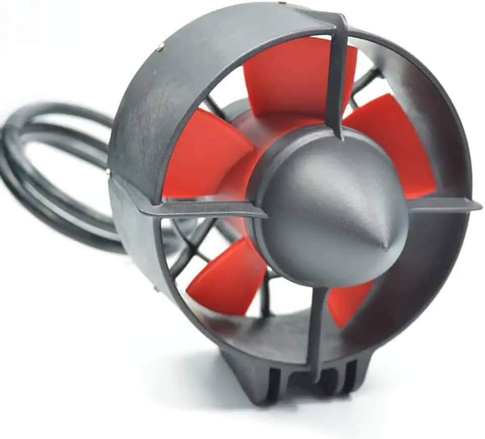 Propulsor subaquático MAX 24 V 1080 W Motor sem escovas com hélice de nylon CCW 3 lâminas para caiaque, prancha de surfe elétrica, isca de controle remoto, ninho de barco, submarino