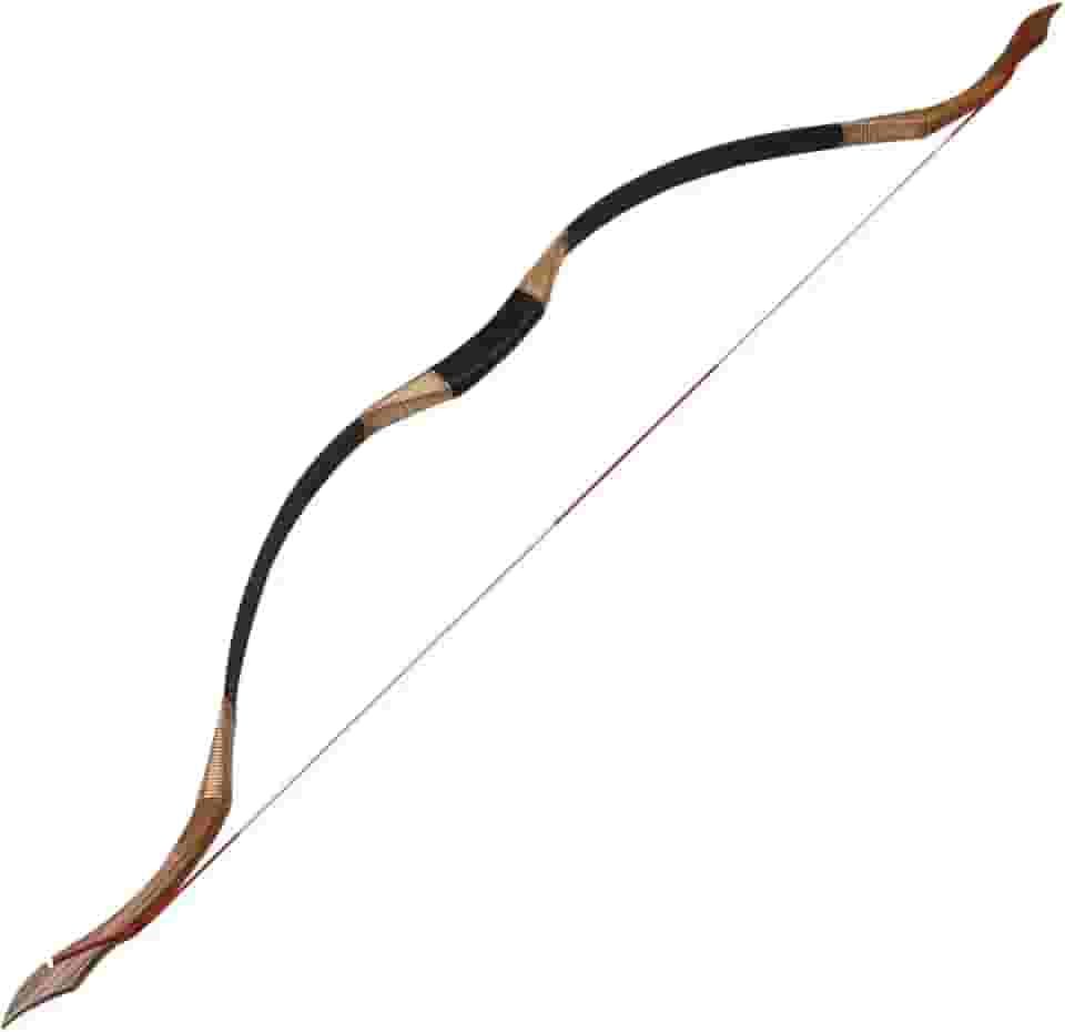 Pezicco Tiro Com Arco Tradicional Caça Artesanal Arco Recurvo Mongol Cavalo Longbow (Arcos)
