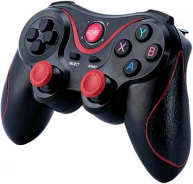 Controle Gamer Sem Fio com Suporte Celular Joystick Manete Bluetooth 2.4G compatível Android/caixas de TV/PS3/PS4/laptops/PC Android inteligentes.