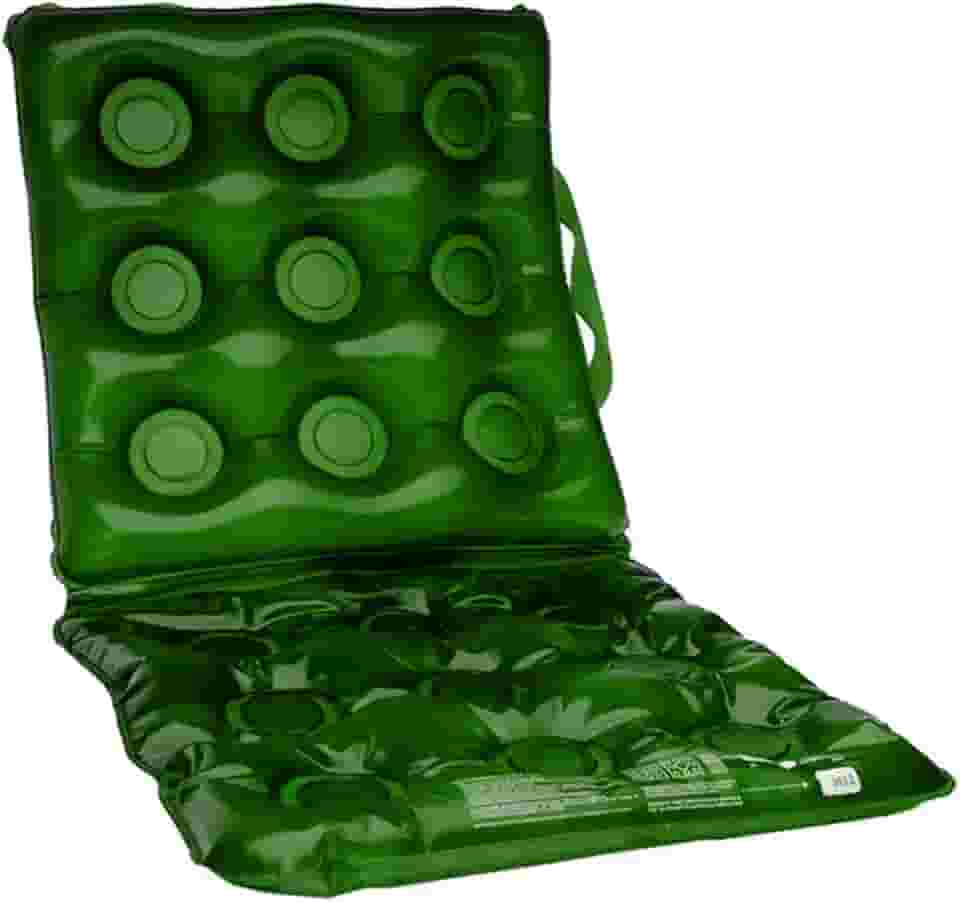 Almofada Em Gel Quadrada Com Encosto Inflável Anti escaras