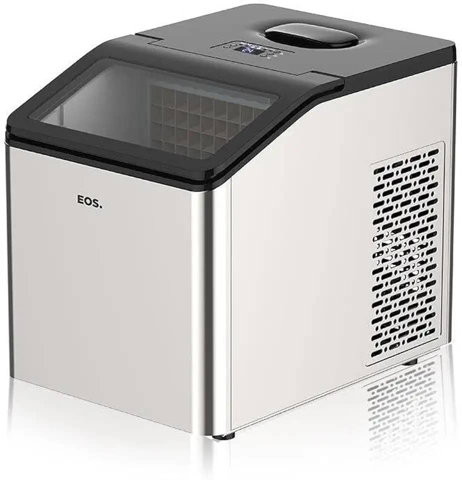 Máquina De Gelo Eos 35kg Inox Ice Compact Emg35 110v