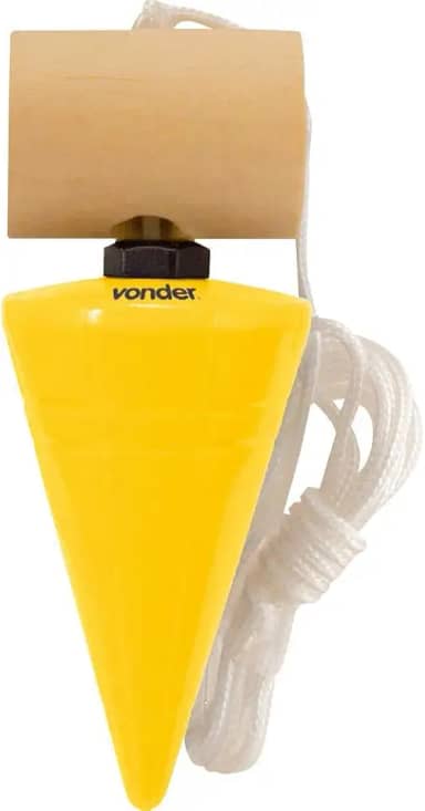 Prumo De Centro De Metal, 400 G, Vonder