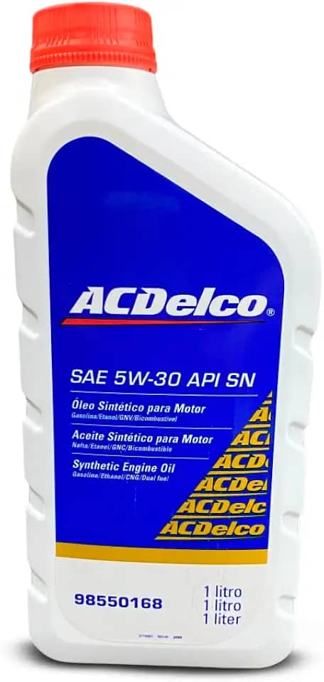 Oleo De Motor 5w30 ACDelco Sintético Api SN 98550168 1lt