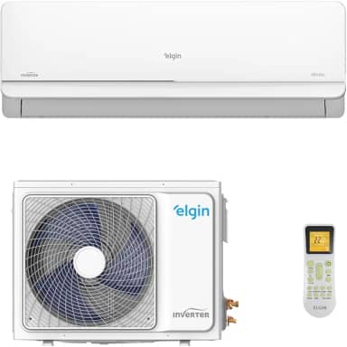 Ar Condicionado Hi Wall Inverter Elgin Eco Star 12.000 Btus Frio 127v R-32