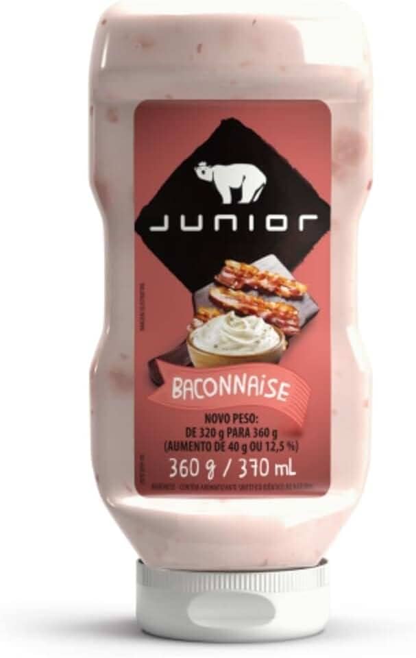 Maionese Com Bacon Baconnaise Junior Kerry 360g