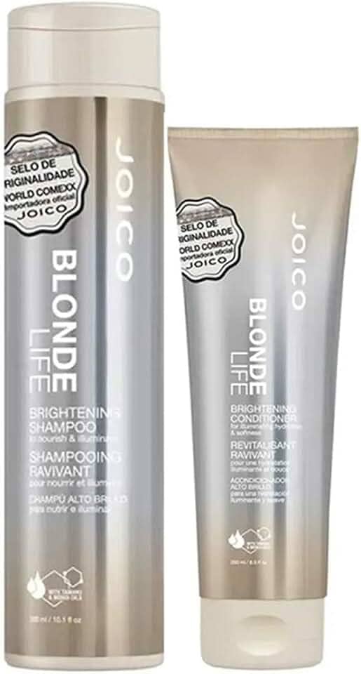 Kit Shampoo e Condicionador Joico Blonde Life Brightening Pequeno