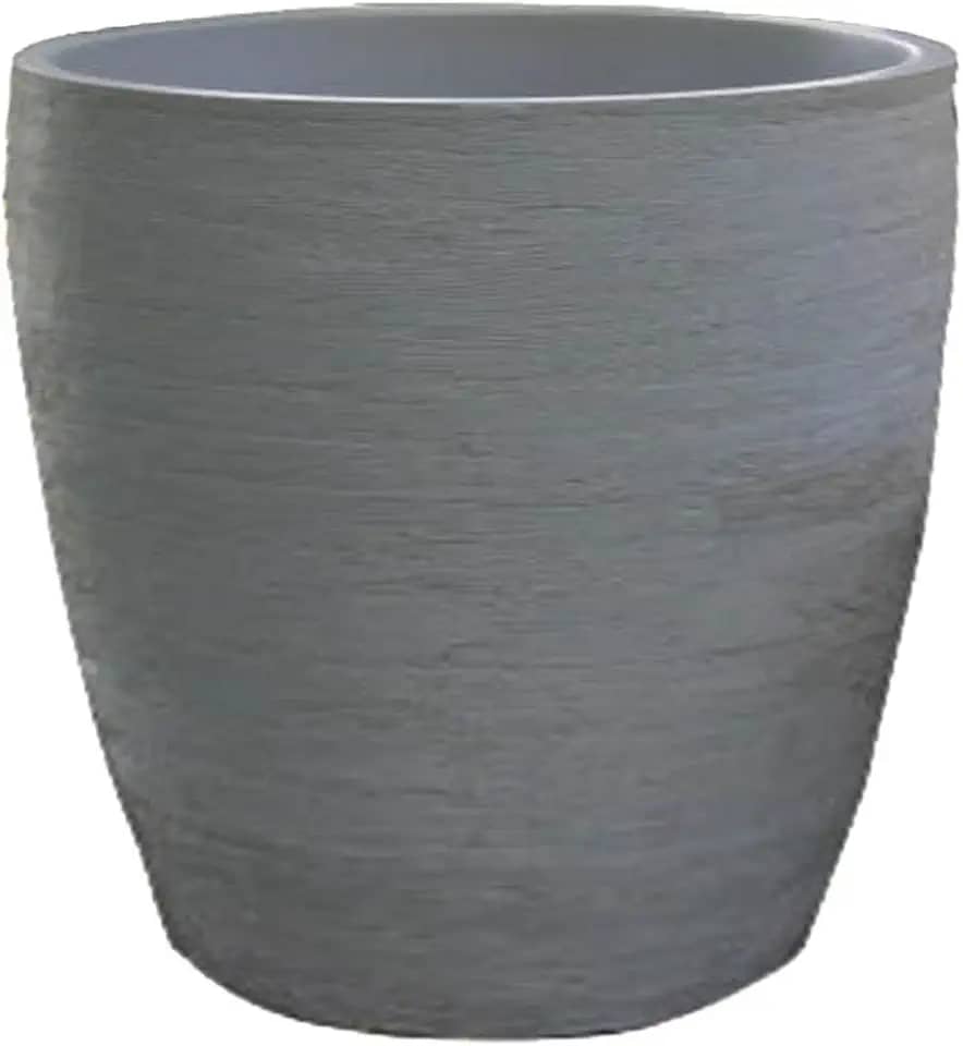 Vaso Planta 40x40 Oval Moderno Polietileno