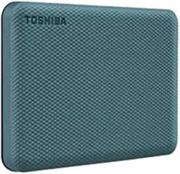 HD Externo Portátil Toshiba 2TB Canvio Advance USB 3.0 Verde - HDTCA20XG3AA