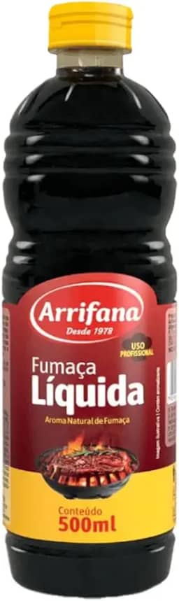 Arrifana Fumaça Liquida - Aroma E Sabor Defumado 500 Ml
